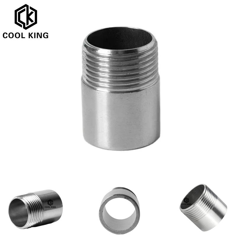 BSP Water Connection 1/4"3/8" 1/2" 3/4" 1" 1-1/4" 1-1/2" 2"  Male X Female Threaded Pipe Fittings Stainless Steel SS304