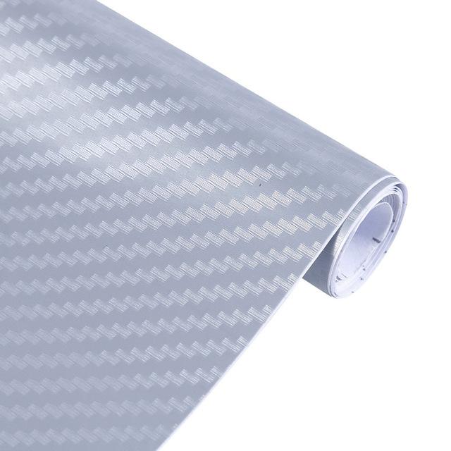 Long 1.27M X wide 15CM Car carbon fiber sticker body color-changing film 3D carbon fiber film thickening color-changing