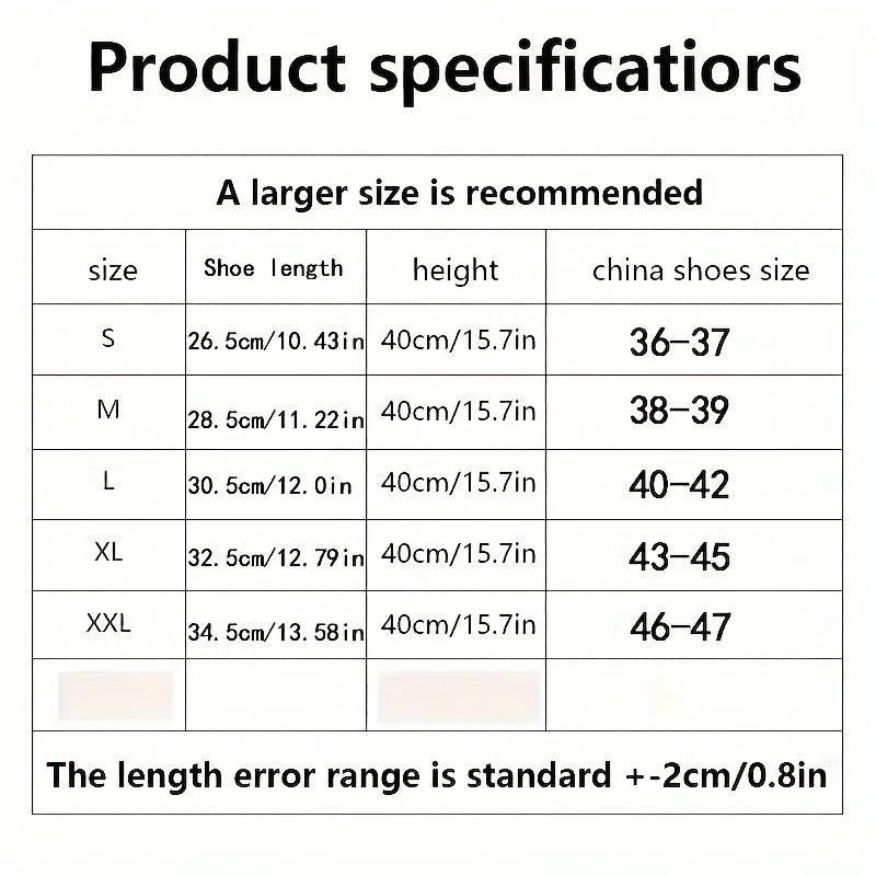 Rugged Waterproof Cycling Shoe Covers Anti-Slip Motorcycle Hiking Shoe Covers Durable Outdoor Boot Shoe Covers