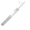 Portable Telescopic Spinning Fishing Rod Lightweight Carbon Fiber Soft Tip 31cm Ultra Short Section Mini Fishing Rod Ultra-soft Telescopic Lure Rod