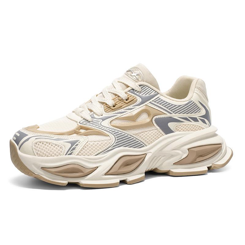 Autumn New Breathable Shoes, Sports Shoes, Platform Height Increase, Casual Running Dad Shoes