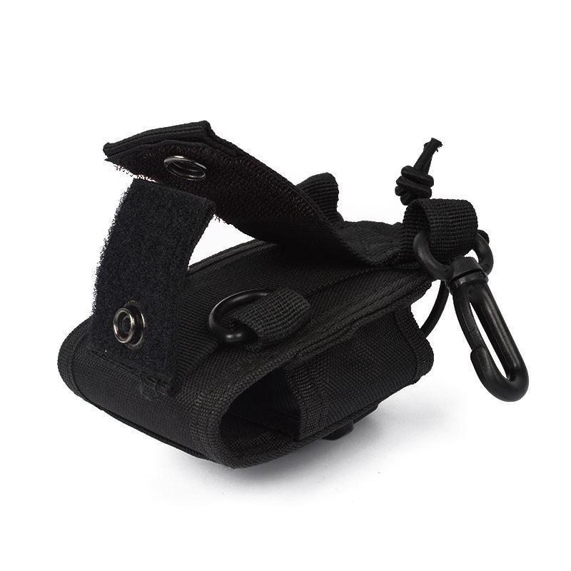 1 Set Universal Walkie Talkie Nylon Bags Msc-20B Two Way Radio Case Holster For P328 Uv-5R 888S Uv-82 Cignus Uv-85 Cod