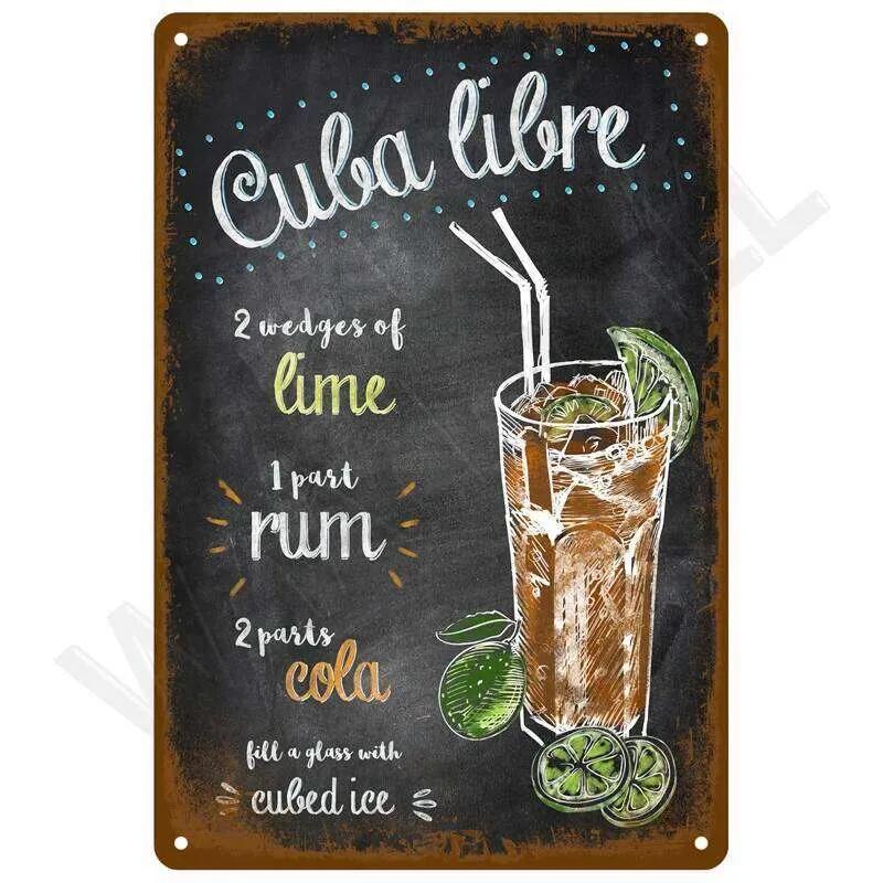 Vintage Room Decoration Home Decor Items Tin Aesthetic Men Bedroom Signs Retro Metal Plate Posters Wall Art Mural 26T0103 26T0103