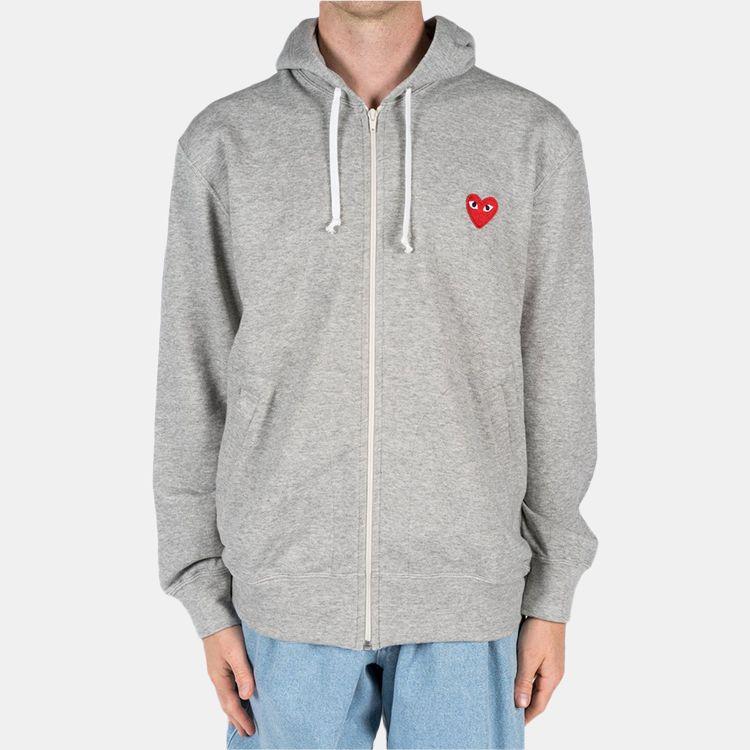 Sudadera con capucha CDG Play para hombre, cárdigan moderado AZ-T250-051-051