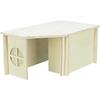 Stackable House - TRIXIE - Holm - 26 X 42 X H 18 Cm - For Guinea Pigs and Dwarf Rabbits - Beige Wood