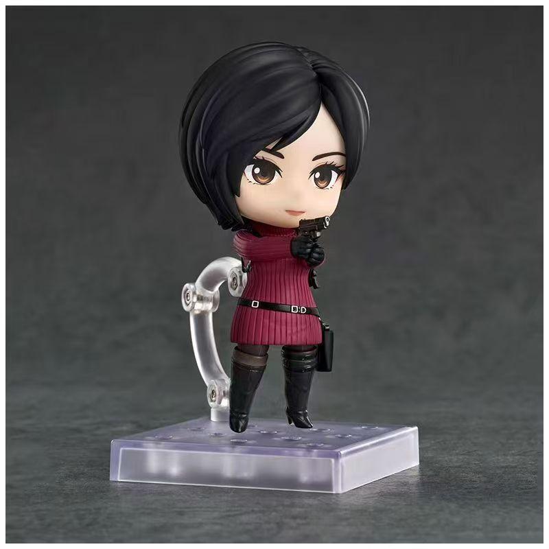 New Arrival Nendoroid 2761 Ada Wong Multiple Interchangeable Faces Desktop Decoration Articulated Action Figure Model Toy