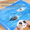 C166 Mini Stunt Remote-controlled Boat With Variable Lighting Waterproof and Charging Ship Model Toys