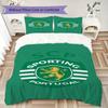 Sporting CP Pattern Bedding,Quilt Set Quilt Cover Pillowcase Home Birthday Gift(1 * duvet cover + 2 * pillowcase, without core)_lx