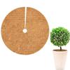 Natürlicher Kokosfaserkohle Baum Mulch Ring Schutz Organische Matte für Innen Außen Scheibe Pflanzenabdeckung Blumentopf