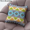 Bohemian Geometric Ethnic Throw Pillow Covers Pattern Cushion Cover Suitable For Sofa Bedroom Car Pillow Cover
