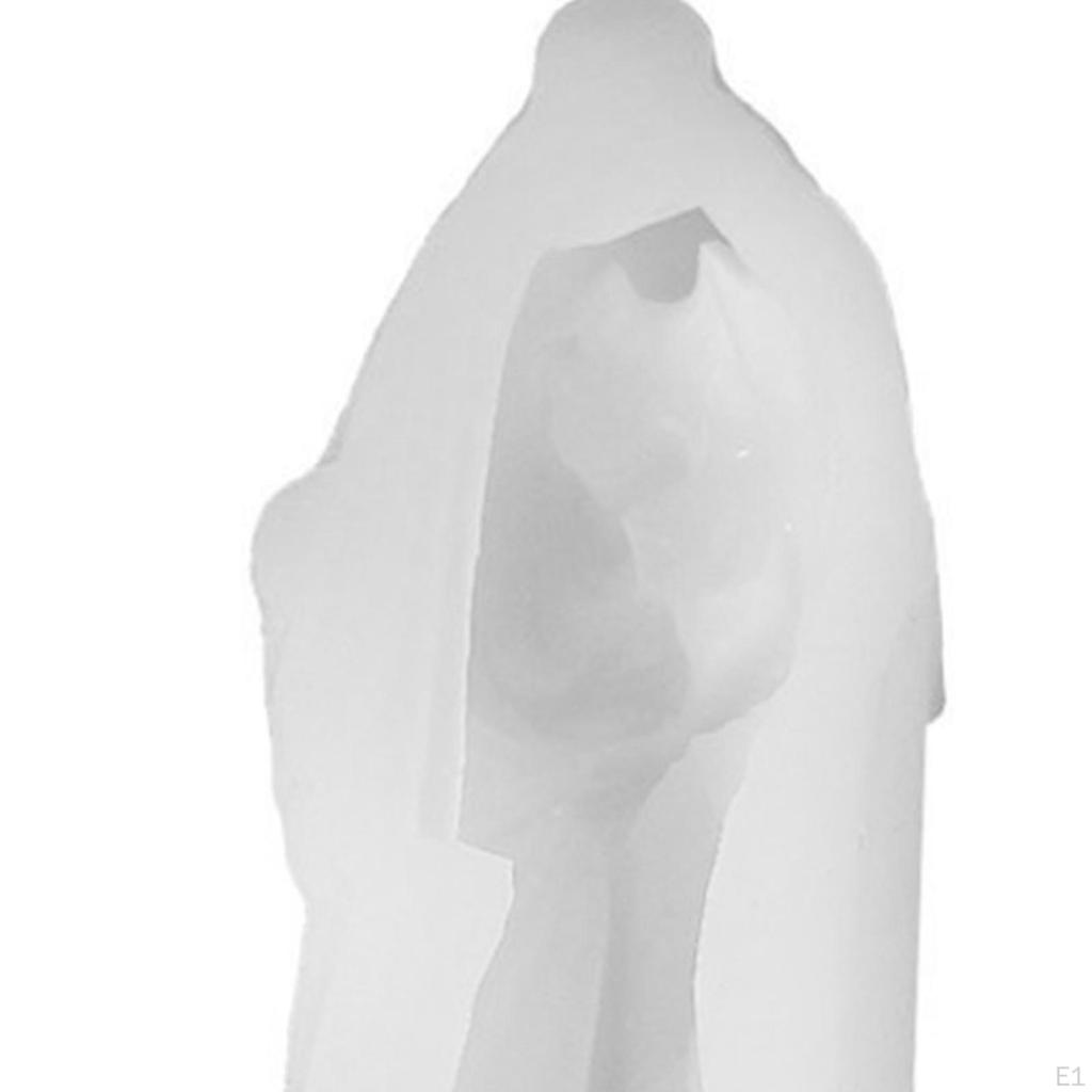 Mary Silicone Candle Model Ornament Creative Supplies Handcraft Plaster Statue Epoxy Resin