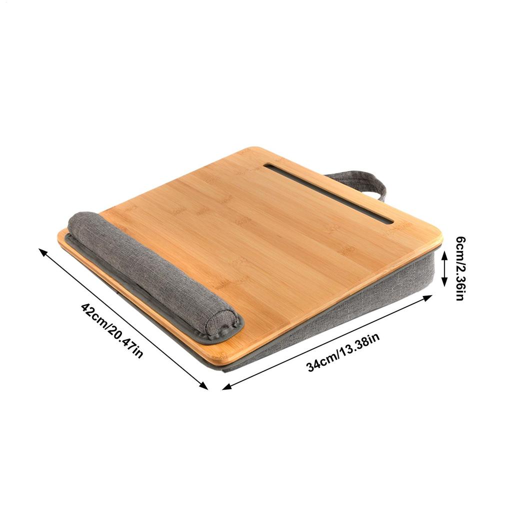 Lap Desk Ergonomic Office Accessories With Wrist Rest Laptop Desk For Bed For Sofa Couch Car Work Table Office Bedroom Home