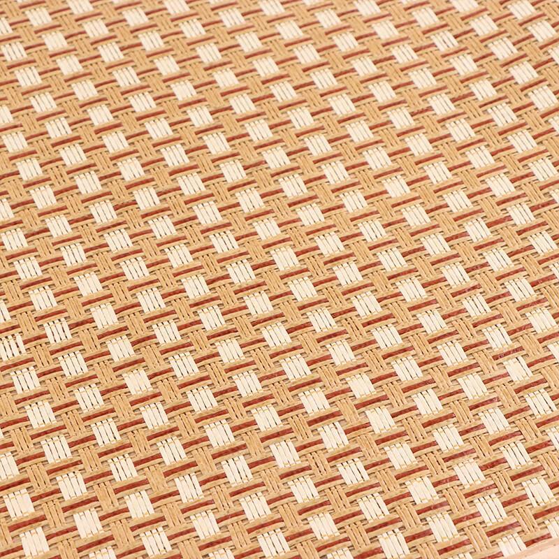 TaTanice Cooling Mat Seat Cushion, Office Rattan Mat Chair Pad, Summer Ice Silk Breathable Non-Slip Cooling Mat, Single-Sided Cornflower Seat Cushio