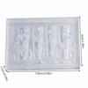 3D Design Nail Carving Mold Clear Silicone 3D Silicone Nail Art Molds  DIY Nail Supplies