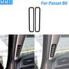 Para Volkswagen Passat B6 2006-2011 Panel de Salida de Aire Desempañante del Tablero Color Negro Piano Recorte Cubierta Accesorios Interiores del Coche Pegatina