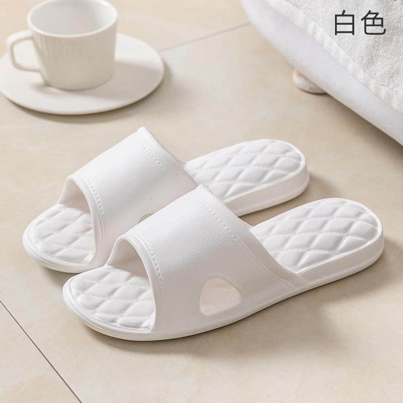 Slippers women's summer indoor couple home home soft bottom non-slip bathroom slippers bath silent couple cool slippers men