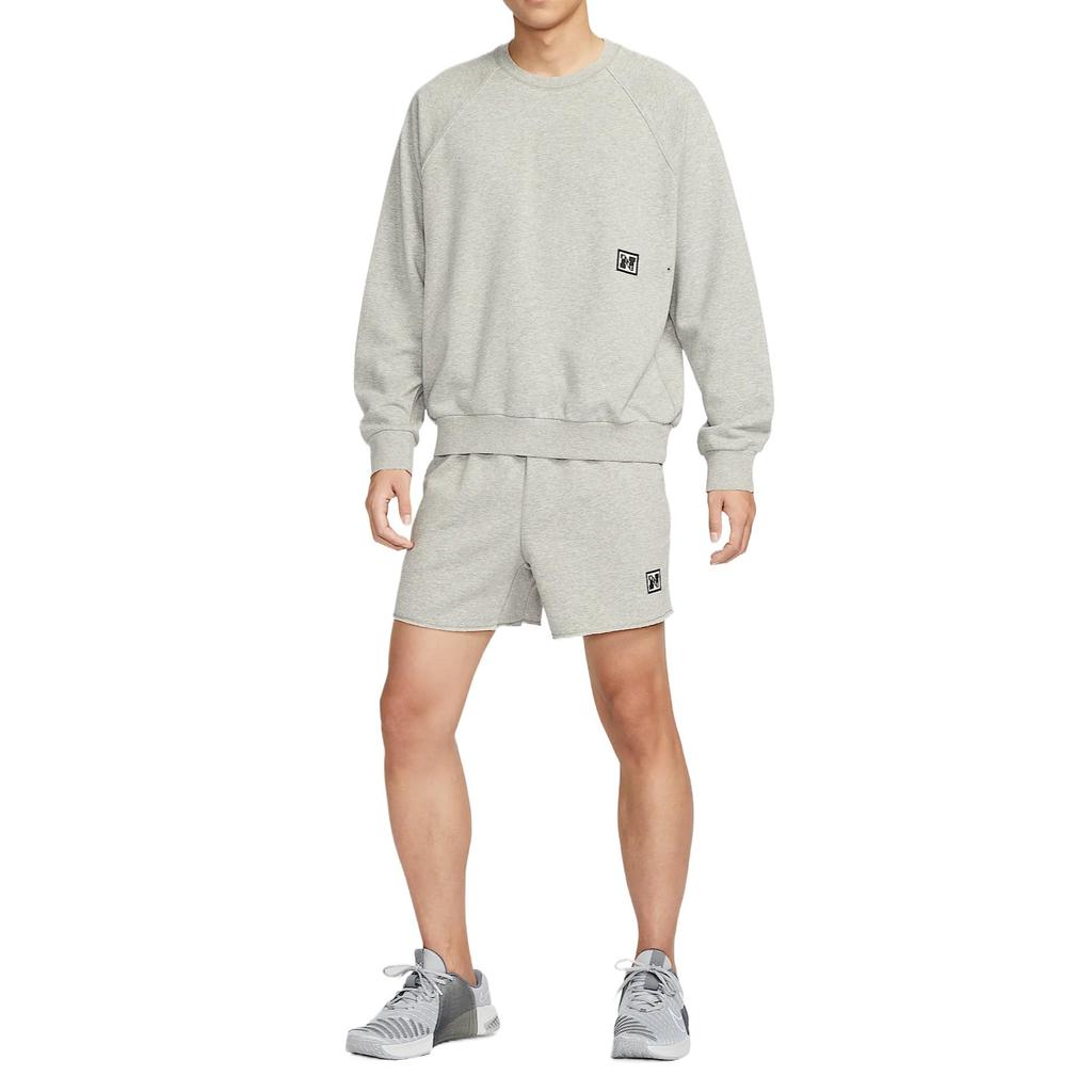 Nike Heritage Dri-Fit Comfortable Soft Skin-Friendly Fashion Solid Color Sports Shorts Men Shorts Light-Smoke-Grey HJ4090-077