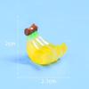 10Pcs/lot Multicolors Luminous Fruit Miniatures Glow In the Dark Resin Ornaments Fairy Garden Decoration Micro Landscape