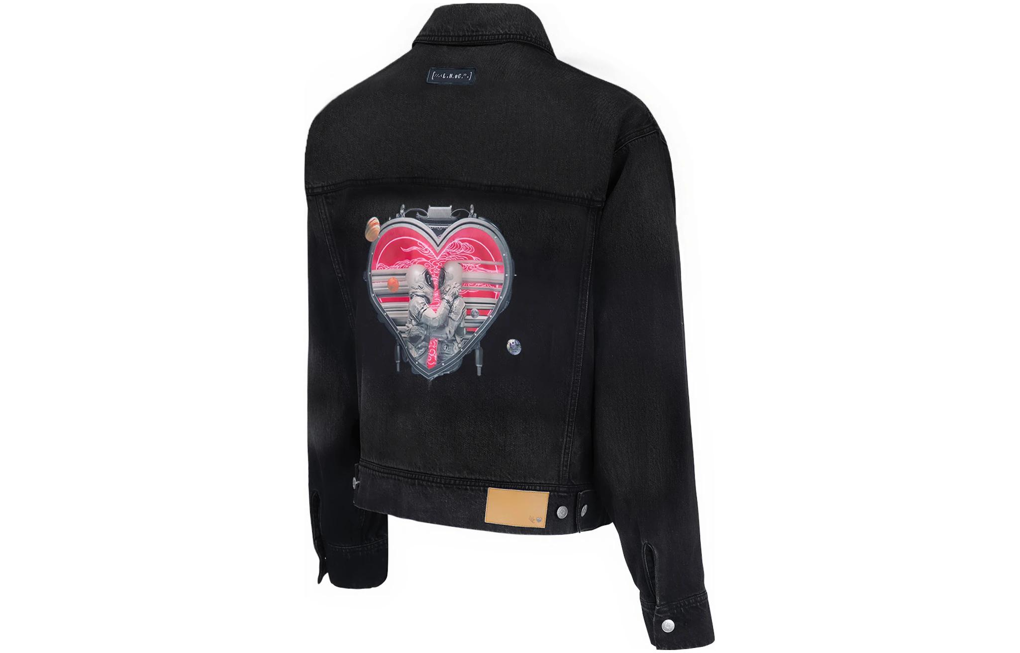 Li Ning Denim Jacket Unisex Black AJDT069-2 M