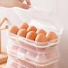 Portable Egg Storage Box Tray 3/4/8 Grid Transparent Shockproof Egg Container Waterproof Egg Tray Kitchen Organizer For Outdoor