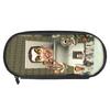 Skibidi Toilet Themed Double Layer Pencil Case Kids Students With Inner Compartment Organized Stationery Bag