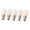 5 Pack E12 LED Fridge Light Bulbs 110V Fridge Light Bulbs Refrigerator Lamp Bulbs  Indoor