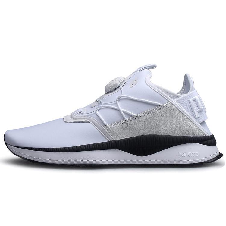 PUMA Tsugi Disc Monolith  White Black  Men s 365501-02 EU 41