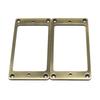 2pcs Guitar Pickup Ring Cover Frame Flat Metal Pickup Mounting Rings 2×2mm for LP/SG Guitar