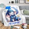 Good Night Elephant Customize Your Name Blanket Warm Comfortable And Soft Blankets Are Suitable For Home Lunch Break Blanket Office Sofa Sofa Gift To