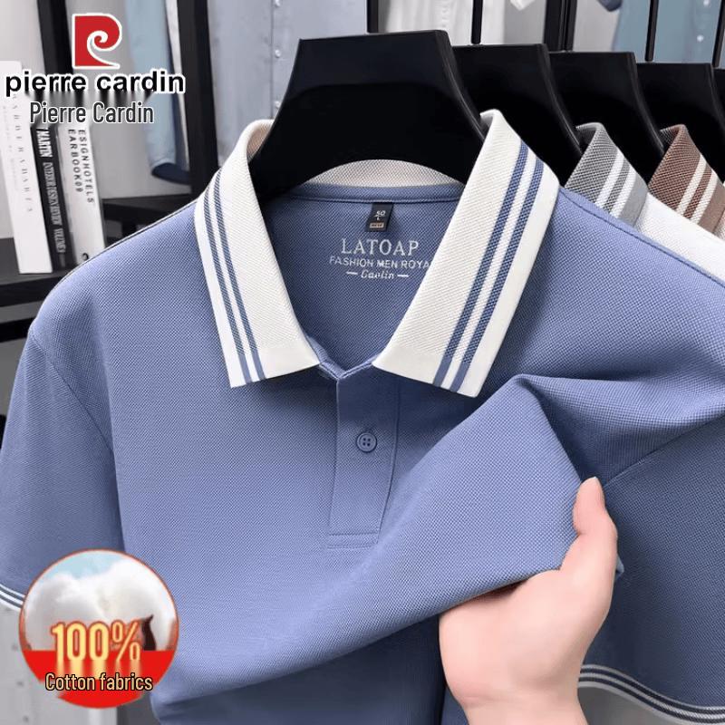 Pierre Cardin Men s 100% Cotton Short Sleeve Polo Shirt 2XL