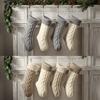 13Colors Christmas Big Stocking 46CM Knitted Stocking, Used For Hanging Christmas Trees, Family Party Decoration