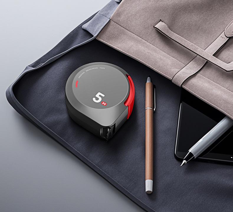 Bandă de măsurare de înaltă precizie rezistentă la uzură Green Forest - 3m/5m Mini, design anti-tăiere