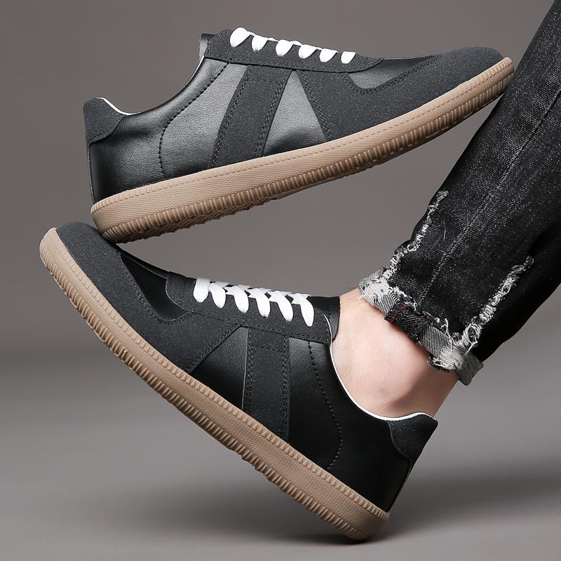 Fashion Men Shoes lace up Brand Fashion Shoes Male Leather Casual Shoes Driving Moccasins Soft Comfortable Luxury Sneakers Men Flats