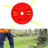 21cm Aluminum Trimmer Head Brush Cutter Boosts Working Efficiency Easy Replacement Optimal Cutting Results For Easy Installation