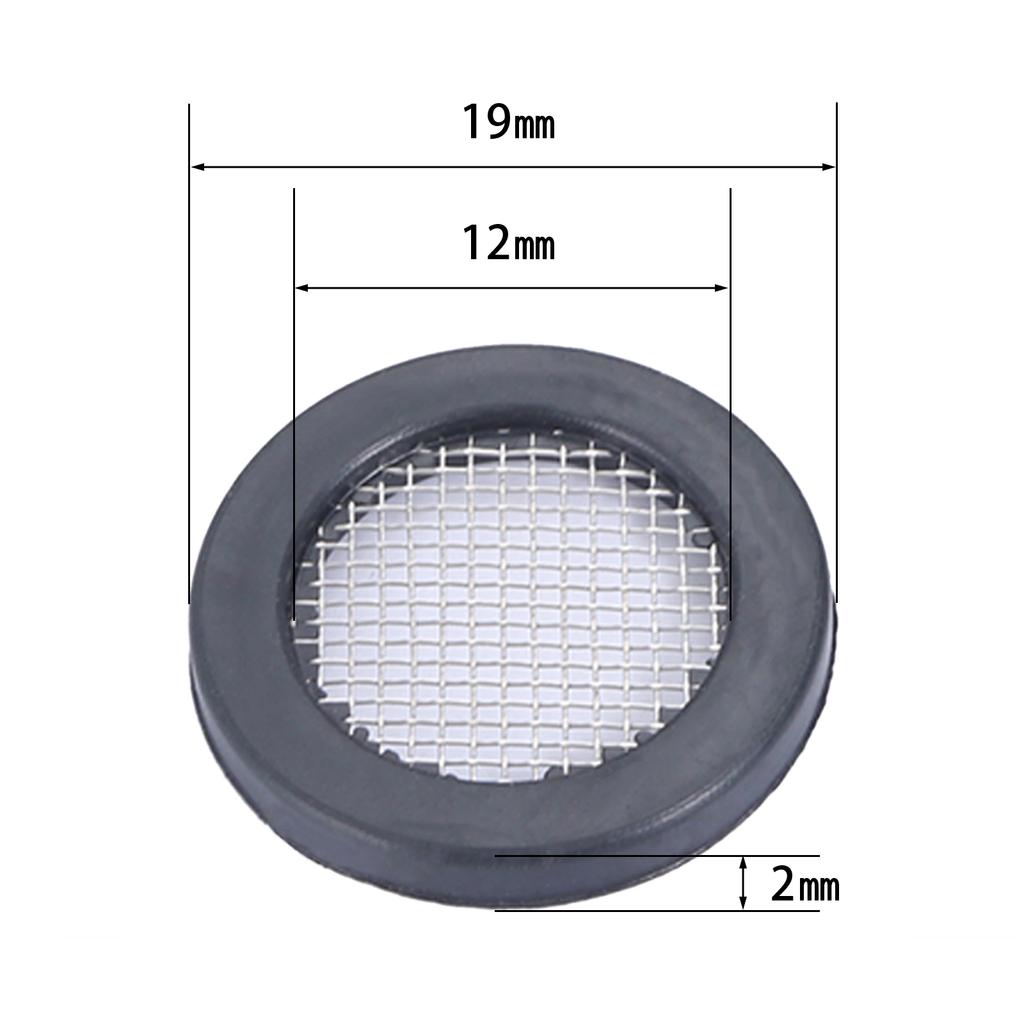 Set 10 Bucăți 1/2" 3/4" Garnitură O-Ring Furtun Garnitură Cauciuc cu Plasă pentru Garnitură Robinet Garnitură Cauciuc Filtre Șaibă Instrument Strecurătoare Chiuvetă