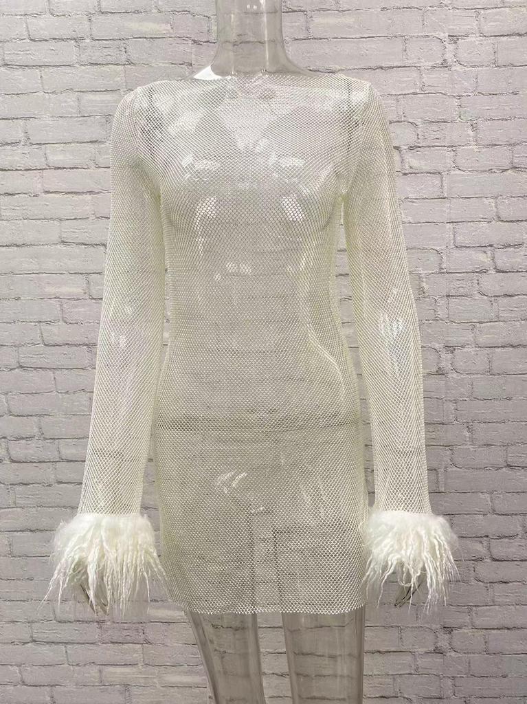 2024 European Festival Glitter Mesh Jumpsuit: Autumn Fashion, Sexy and Stylish Women's Clothing
