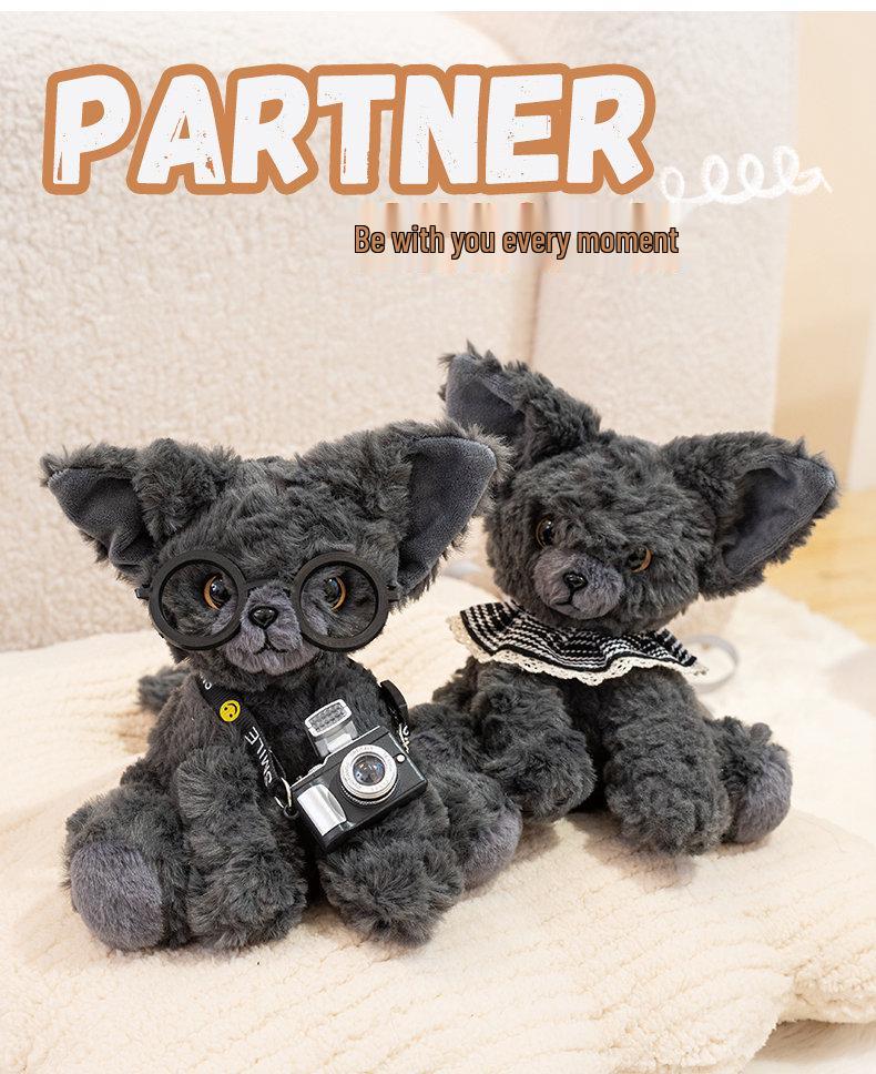 German Cat Plush Toy - Handheld Companion Doll, Perfect for New Year & Christmas Gifts