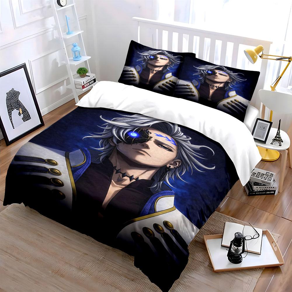 Anime Character with Eyepatch. Bedding Sets Duvet Cover Sets Duvet Covers Pillowcases(1 * Duvet Cover 2 * Pillowcases Without Duvet Insert)