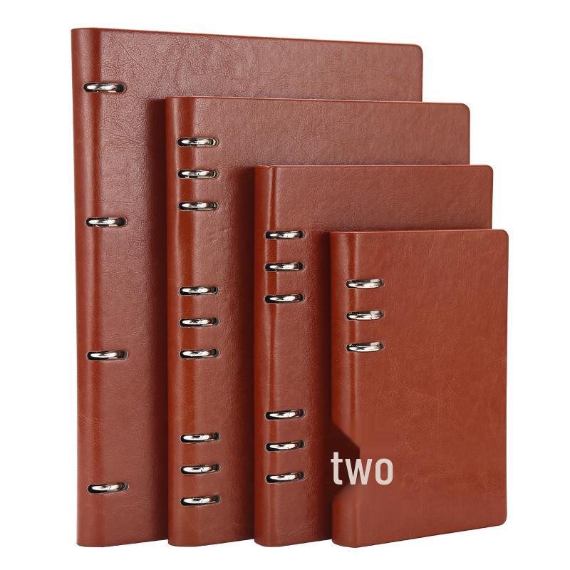 A5 Detachable Loose-leaf Notebook Customizable Diary for Business & Office Meetings, Logo Printable