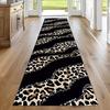 Stylish Leopard Print Non-Slip Runner Rug Carpet for Entryway Living Room Bedroom Garden Decor Living Room Mat Modern Home Decor