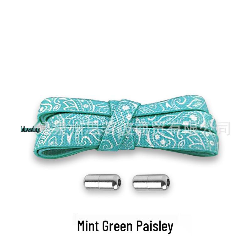 Paisley elastické tkaničky bez zavazování pro děti