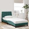 VidaXL Bed Frames with Headboard, Upholstered Bed, Slat Base, Single Bed, Adult Bedroom Bed 3207828