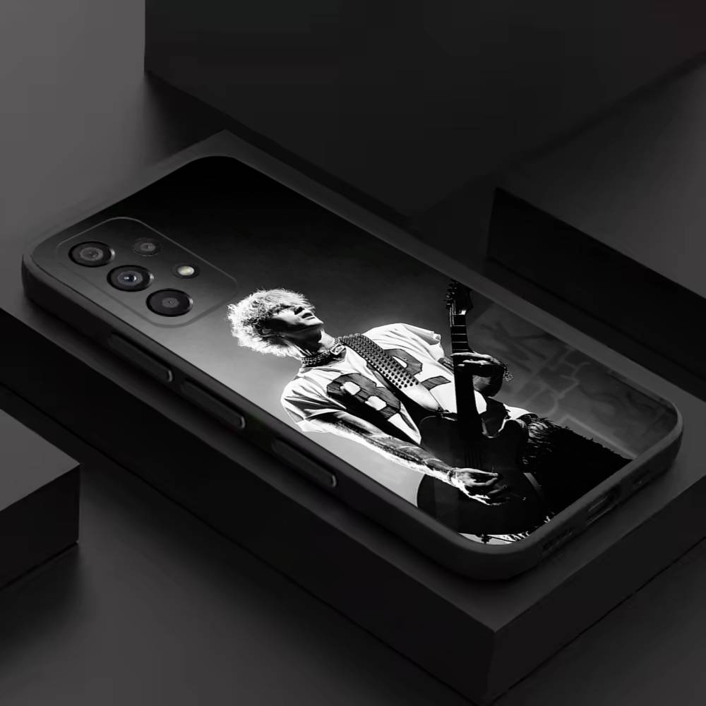 MGK L-Lost Americana Cool Phone Case For Samsung S 26,25,24,23,22,30,21,10,9,Ultra,Plus,Lite,FE,4,5G Black Soft Case