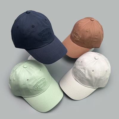 Soft Top Letter Embroidered Baseball Cap For Men And Women Casual Simple Sunshade Travel Cap