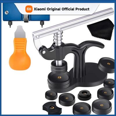16Pcs Watch Press Tool With Watch Battery Replacement Tool Kit And Fitting Dies For Watch Back Remover Closer Repair And Batte