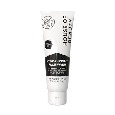 House of Beauty India HydraBright FaceWash - Face Brightening Facial Cleanser (100ml), Hydrating, Nourishing, for All Skin Types