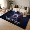 Personalized Crystal Velvet Carpet Rangers FC Pattern Non Slip Floor Rug