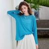 Women's Thin Hollow Out Loose Knitted Top