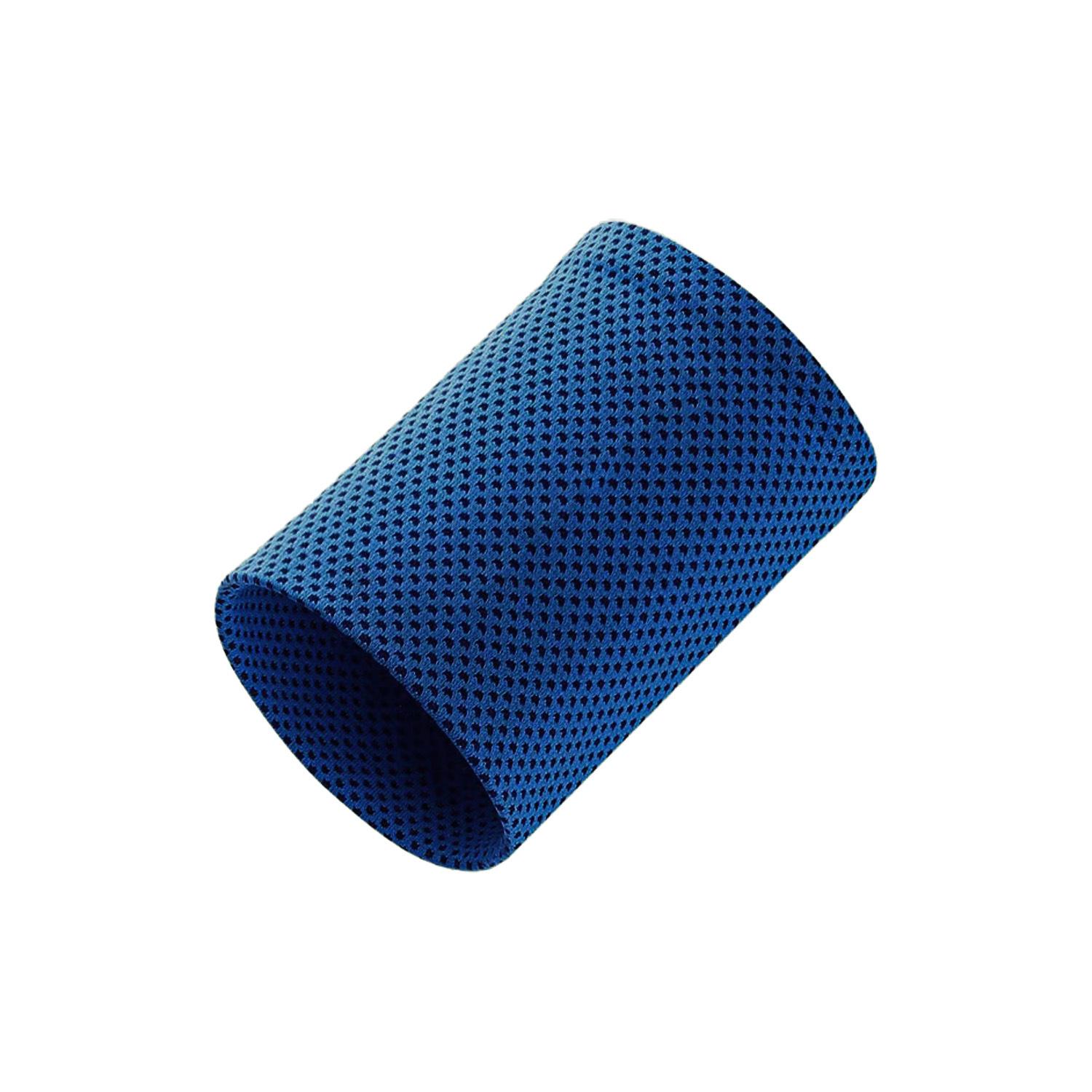 

Новый летний ледяной холодный защитный браслет для запястья для мужчин и женщин, универсальный фитнес-браслет для бега и запястья Deep Blue [Single Pack]