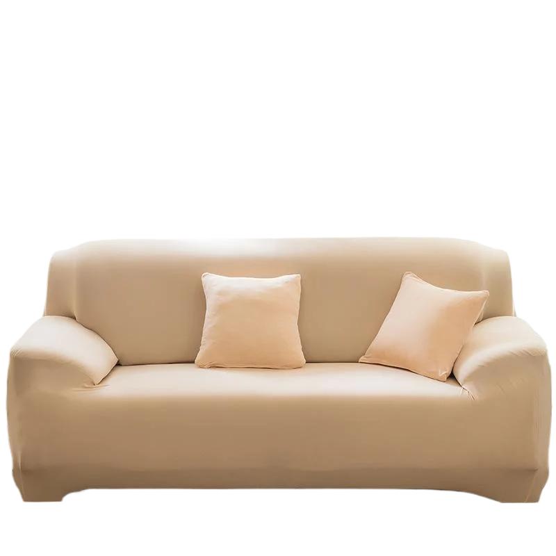 Einfarbige Sofabezüge für Wohnzimmer, elastischer Sofabezug, L-förmiger Eckcouchbezug, Schonbezug, Stuhlschutz, 1/2/3/4-Sitzer